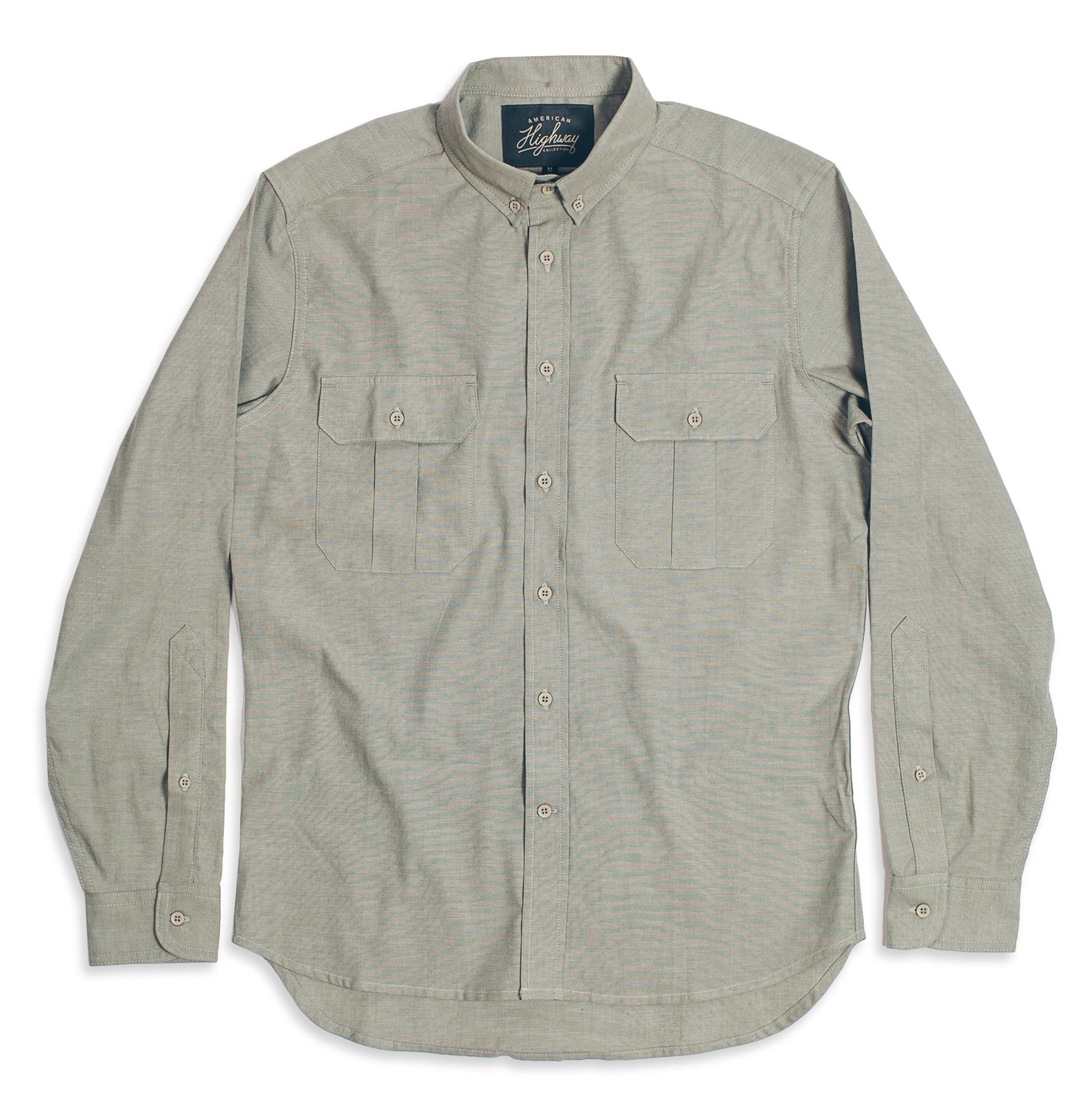 Steel Chambray Shotgun Shirt