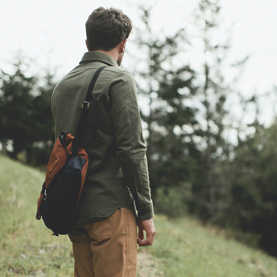 Olive Twill Highlands Shirt